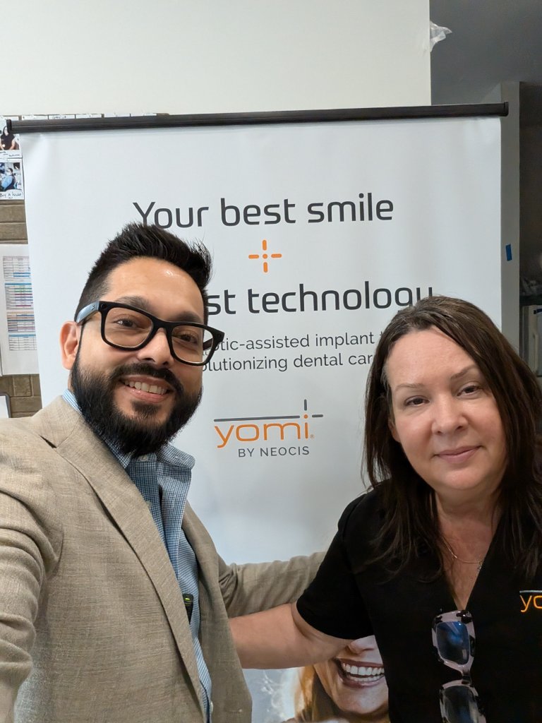 With our Yomi by Neocis partner