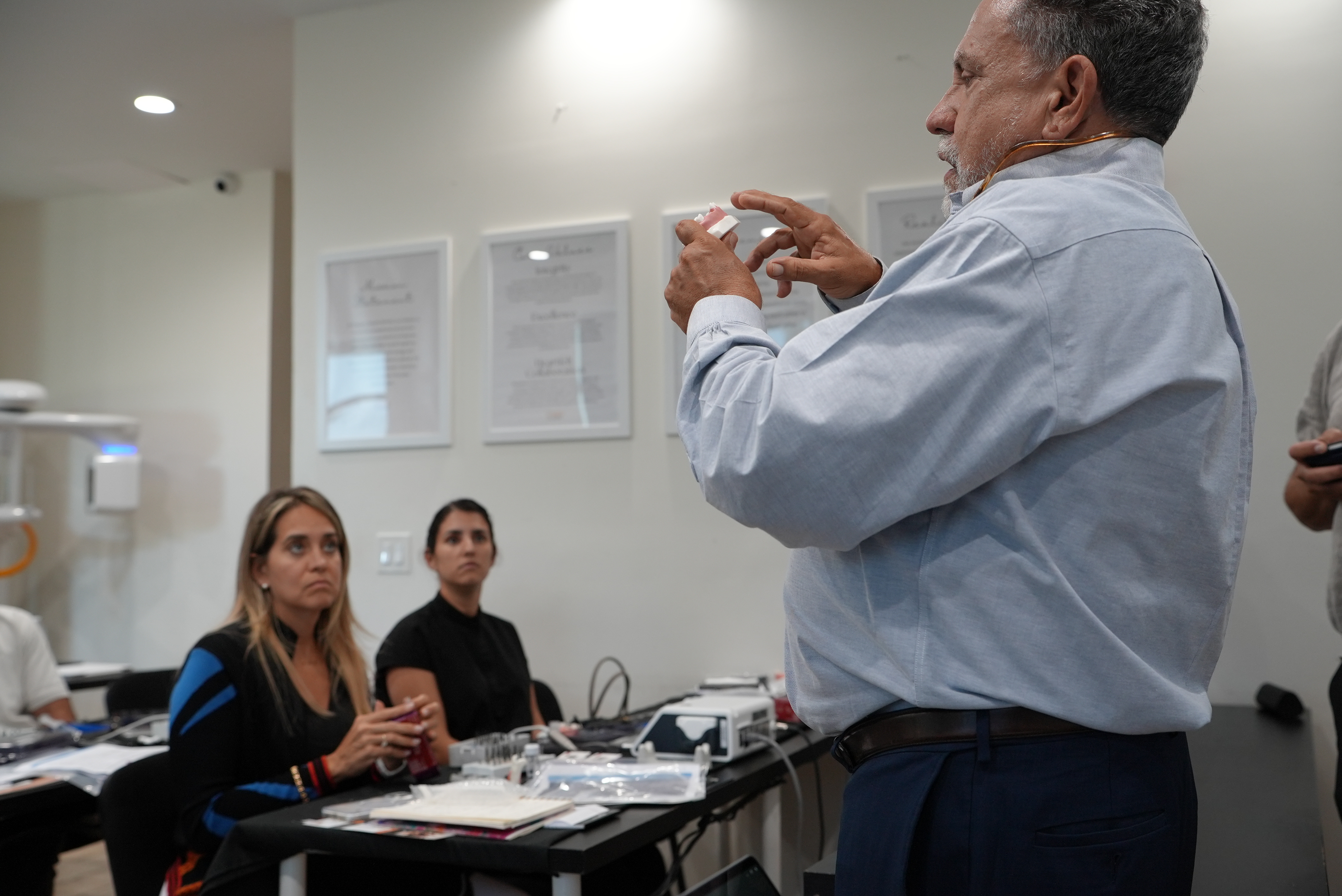 Instructor walkthrough with the cohort