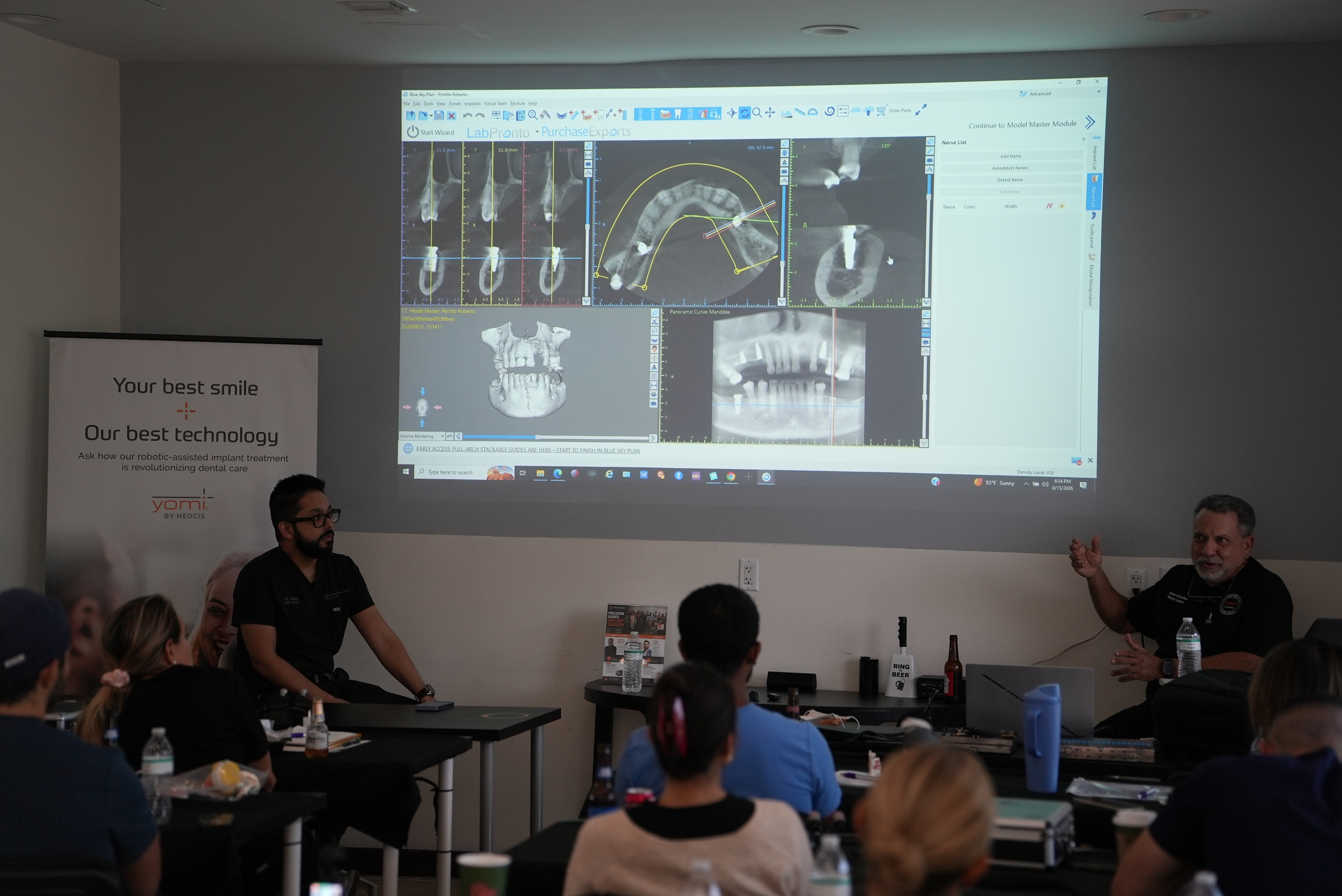 Blue Sky Plan live digital implant planning session