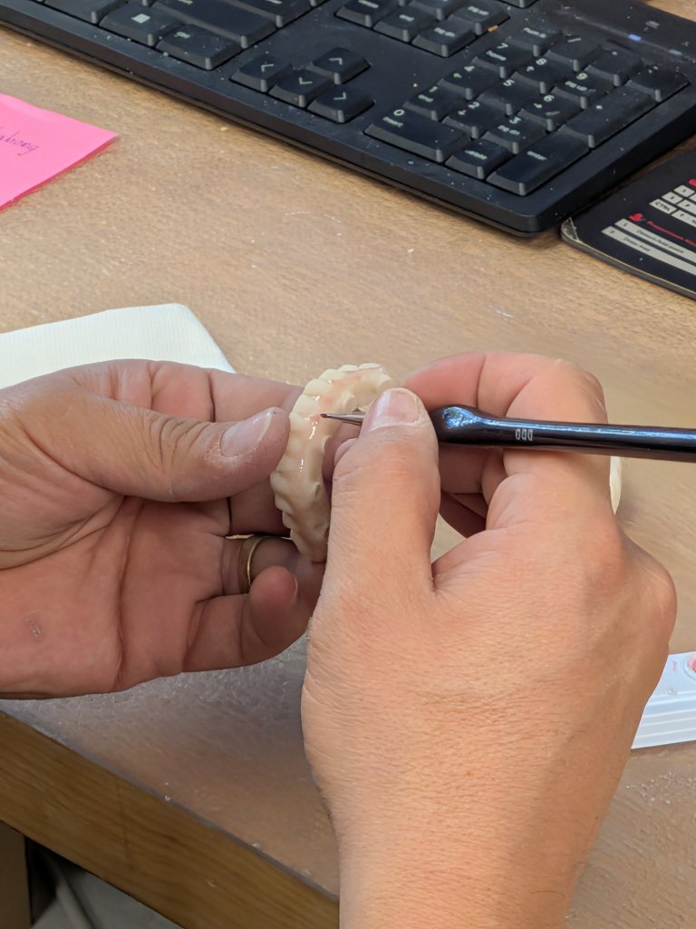 Precision hands-on restorative work