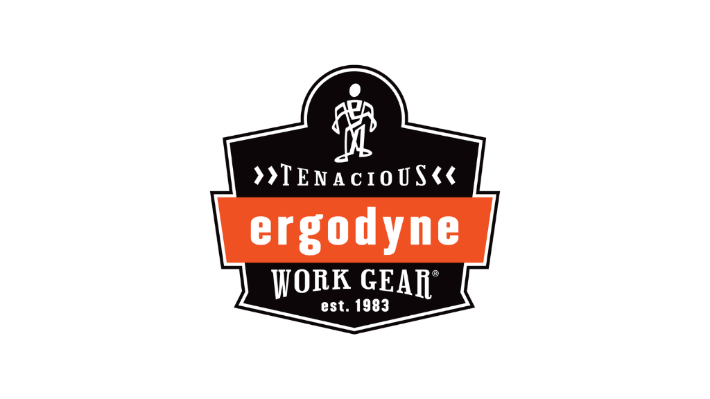 Ergodyne logo — ergonomic safety gear and work accessories for industrial environments