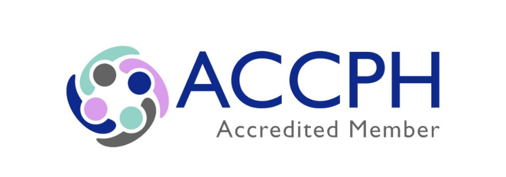 Accredited Member of ACCPH, Accredited Councillors, Coaches, Psychotherapists and Hypnotherapists
