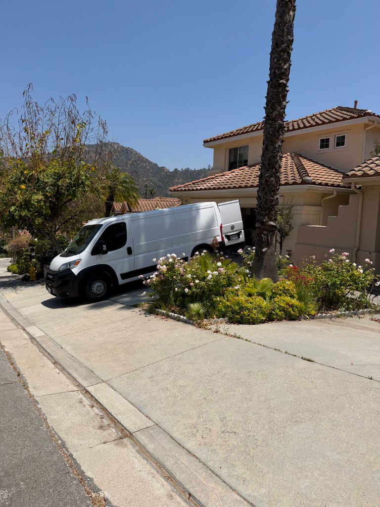 NextLevel Repipe service van at a customer home
