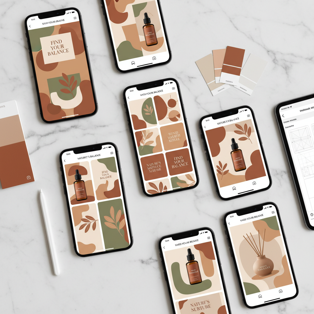 Social media content creatie