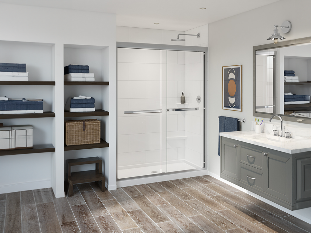 Tub-to-Shower Conversion