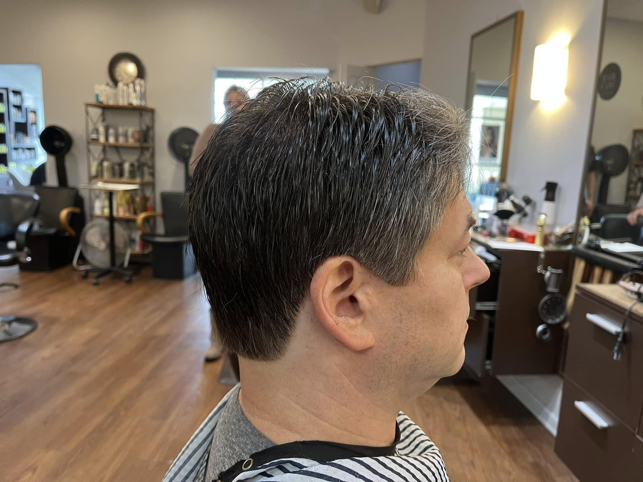 Kids haircut at Hairlines Barbershop Flemington NJ