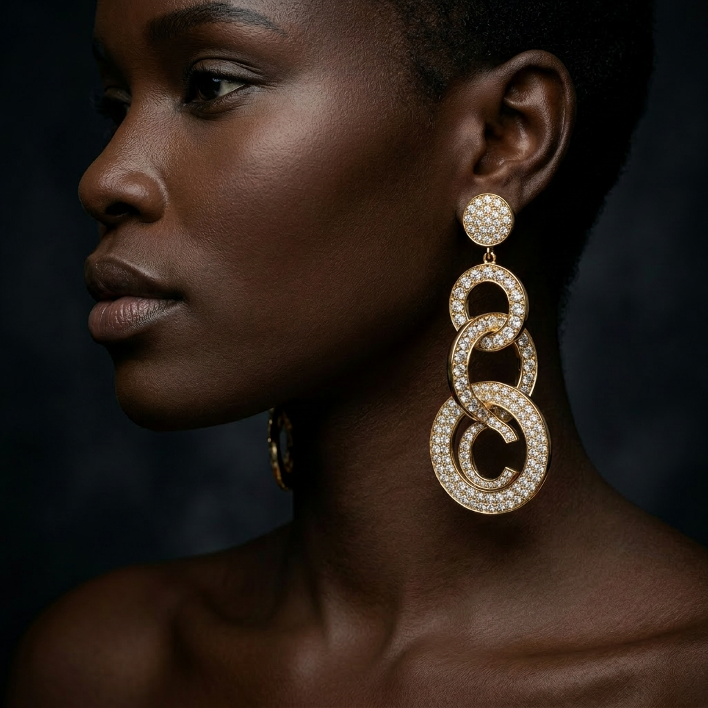 Courage Drop Earrings
