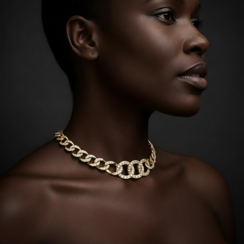 Courage Cuban Necklace