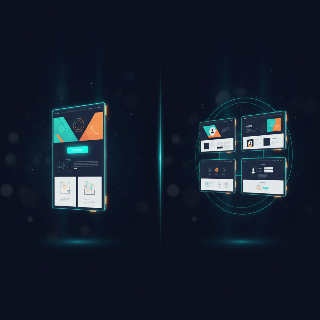 Cover image for article: Landing Page vs Full Website: What Your Business Actually Needs