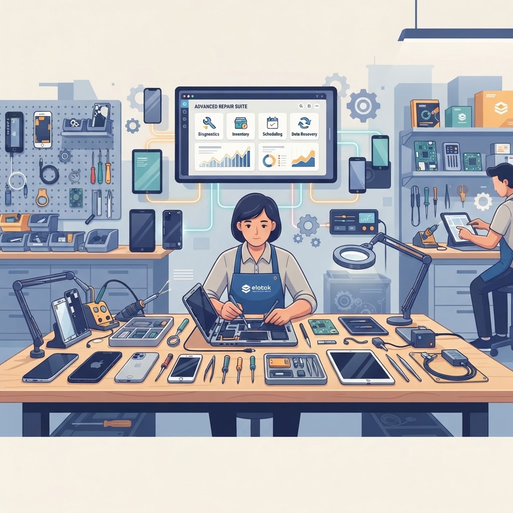 Advanced Computer Repair Software for Multi-Tech Shops