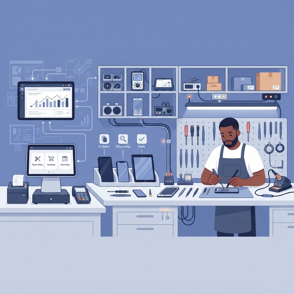 How to Automate Repair Shop Workflow with Smart POS Software
