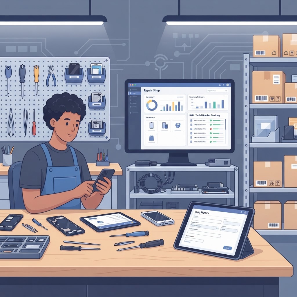 Mastering Inventory Control with Repair Shop Software with IMEI Tracking