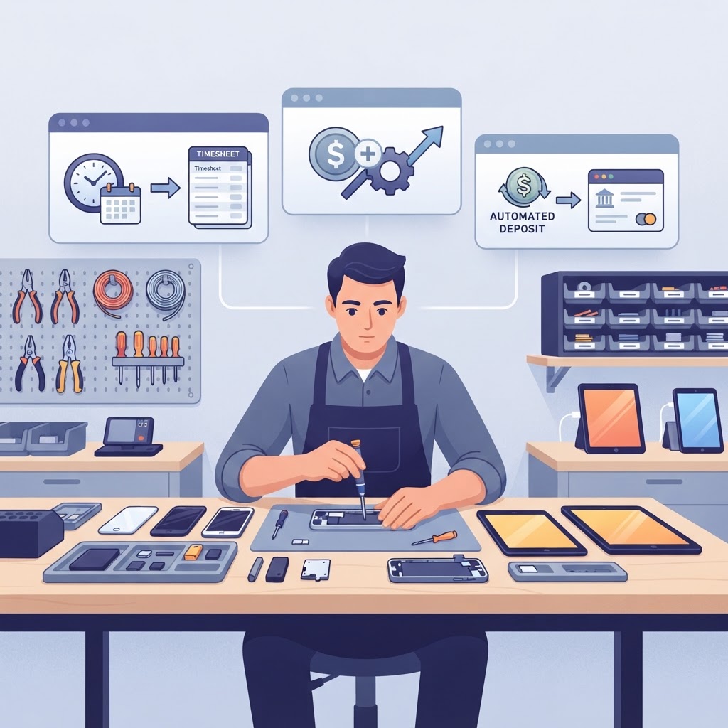 How to Automate Repair Shop Payroll for Better Profits