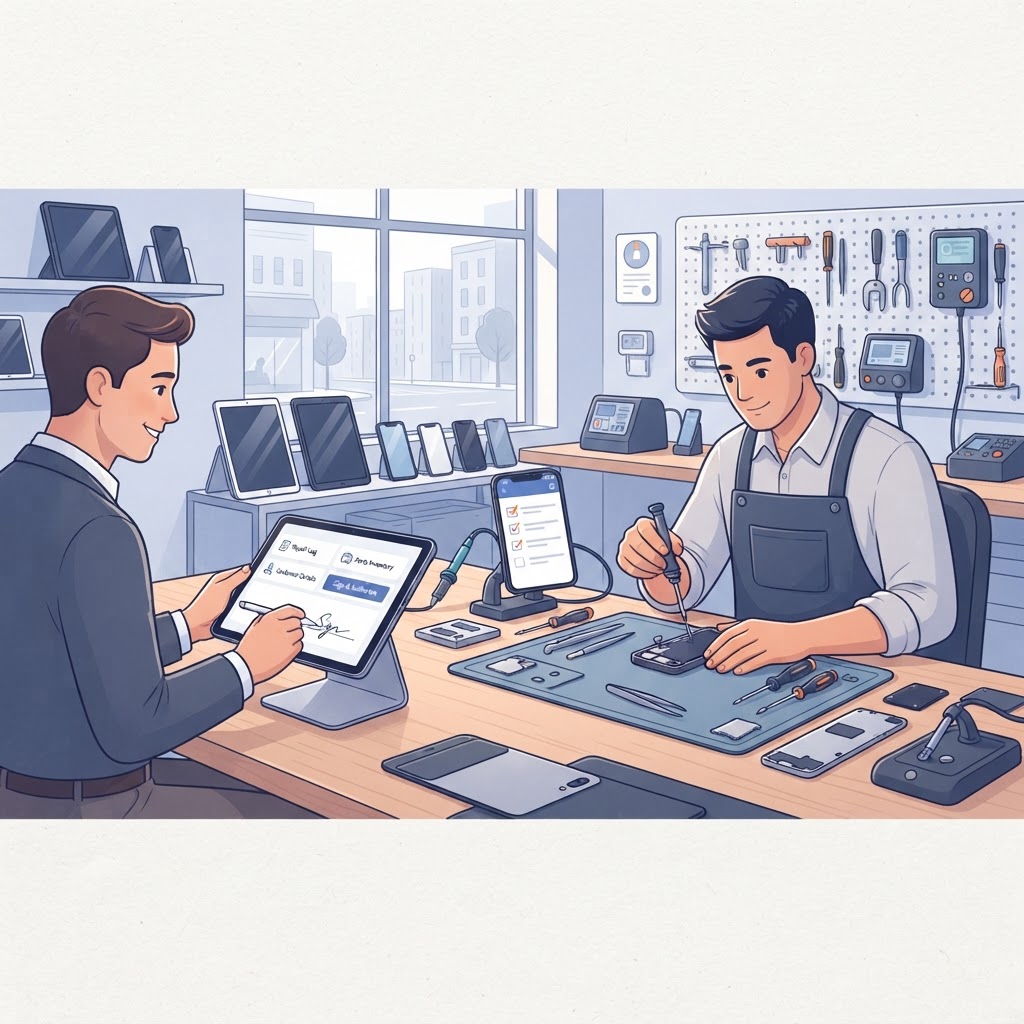 How to Implement Repair Shop Software with Customer Signatures