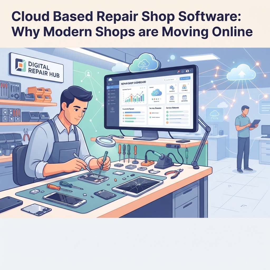 Cloud Based Repair Shop Software: Why Modern Shops are Moving Online