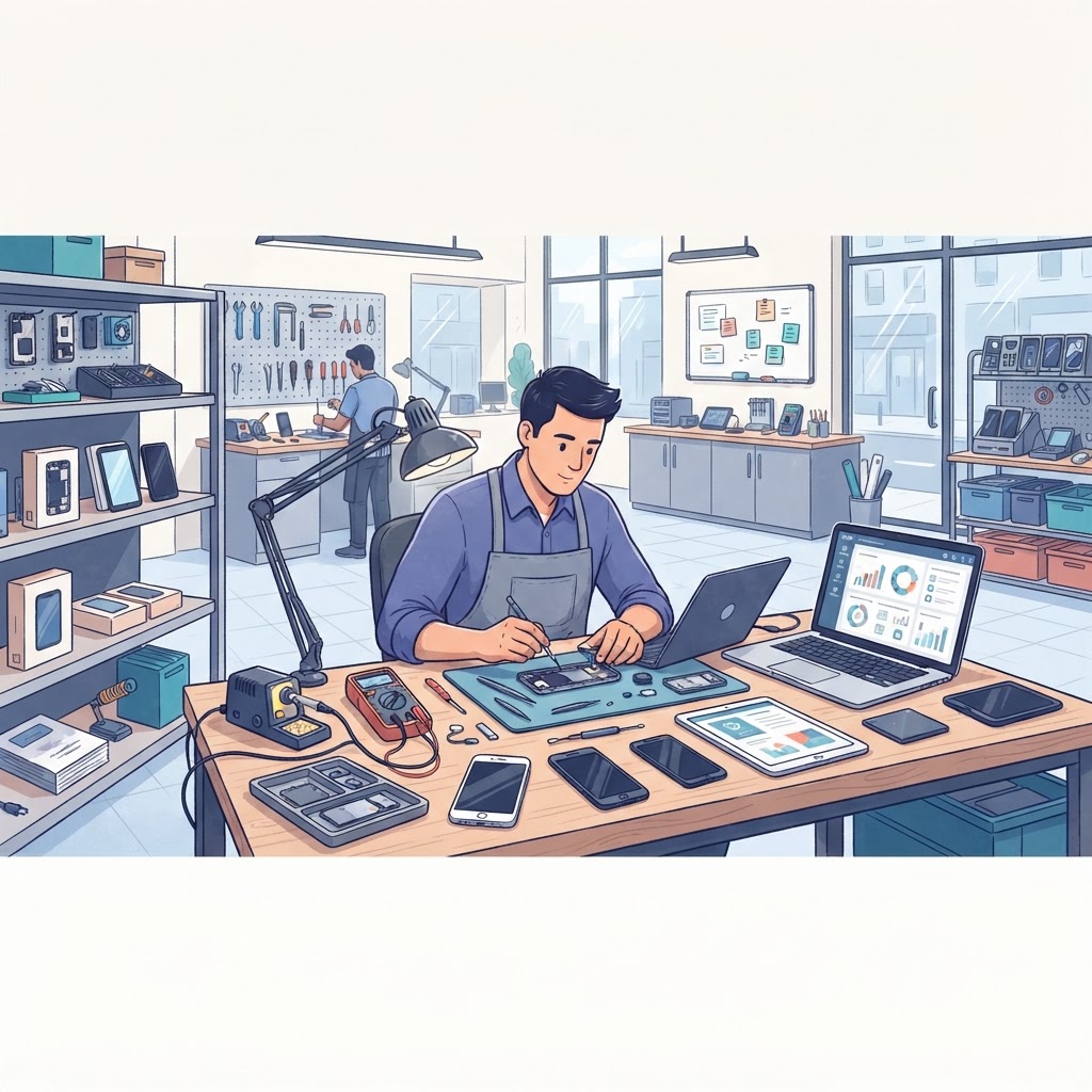 Choosing the Right All-in-One Repair Shop Software to Scale