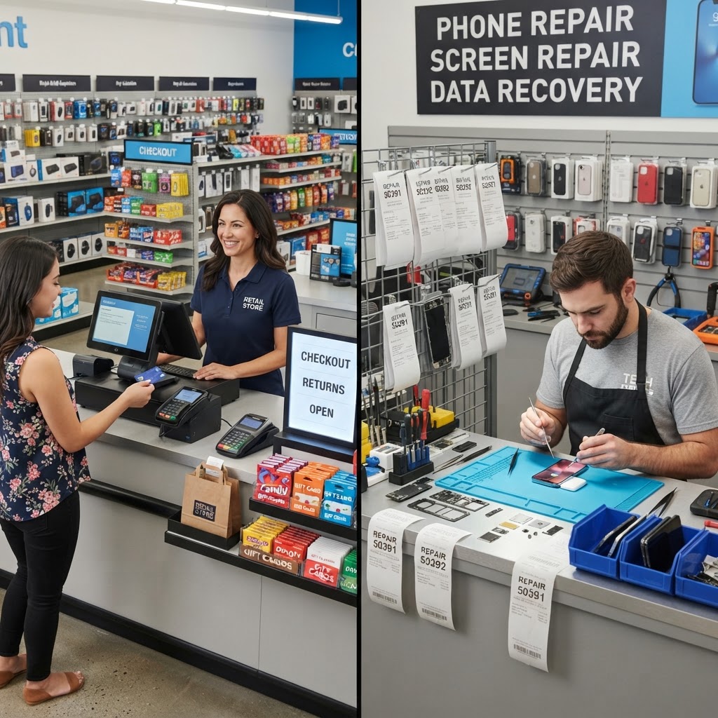 Repair Shop POS vs. Generic Retail POS: Which Fits Your Store?