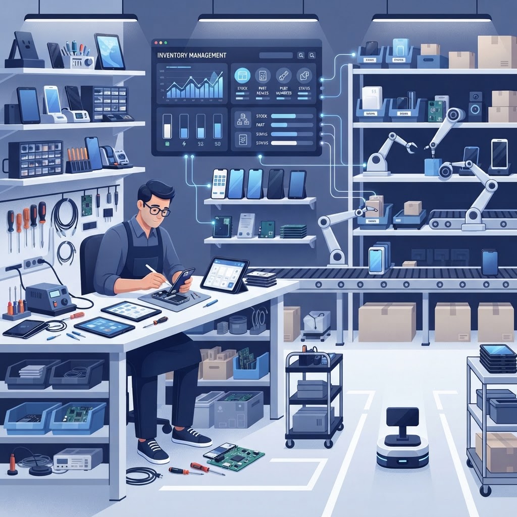 Revolutionizing Stockroom Efficiency with AI Inventory Management