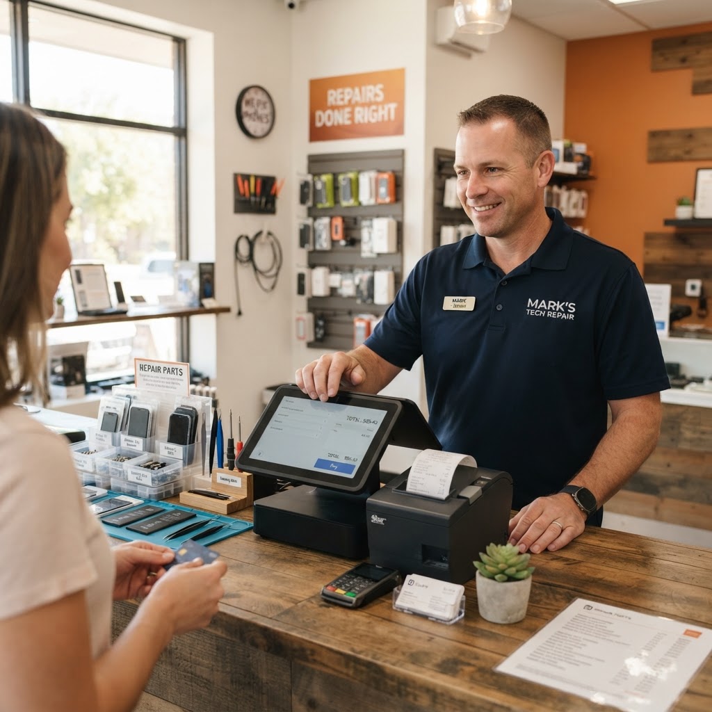 Repair Business POS: How to Run Sales and Repairs from One Screen