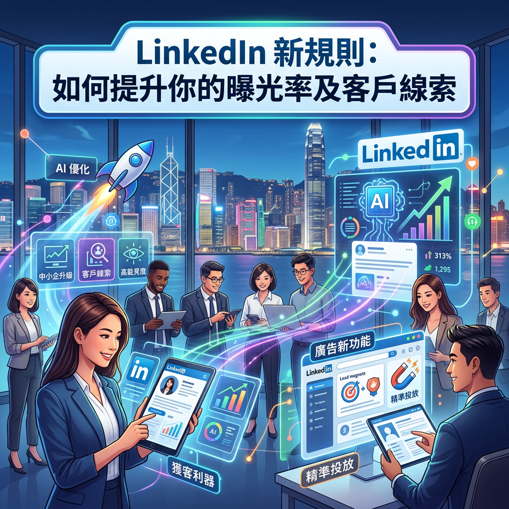 LinkedIn 新規則:如何提升你的曝光率及客戶線索