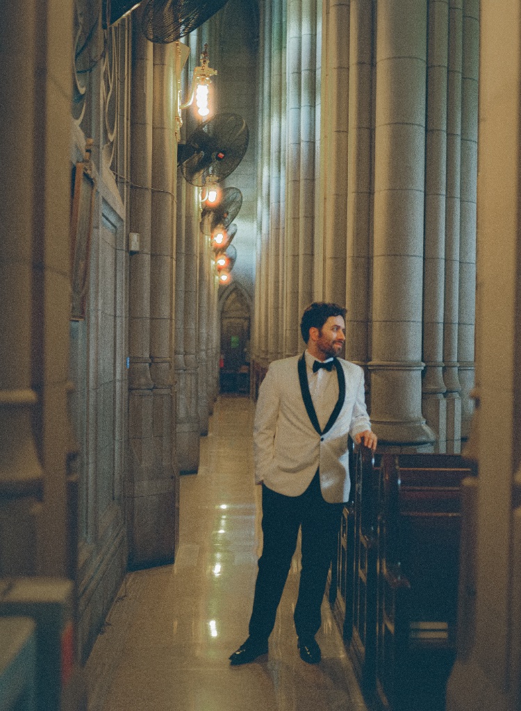 Groom in the chapel