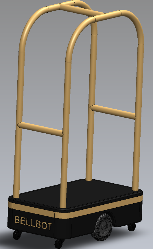 BellBot Full Assembly render