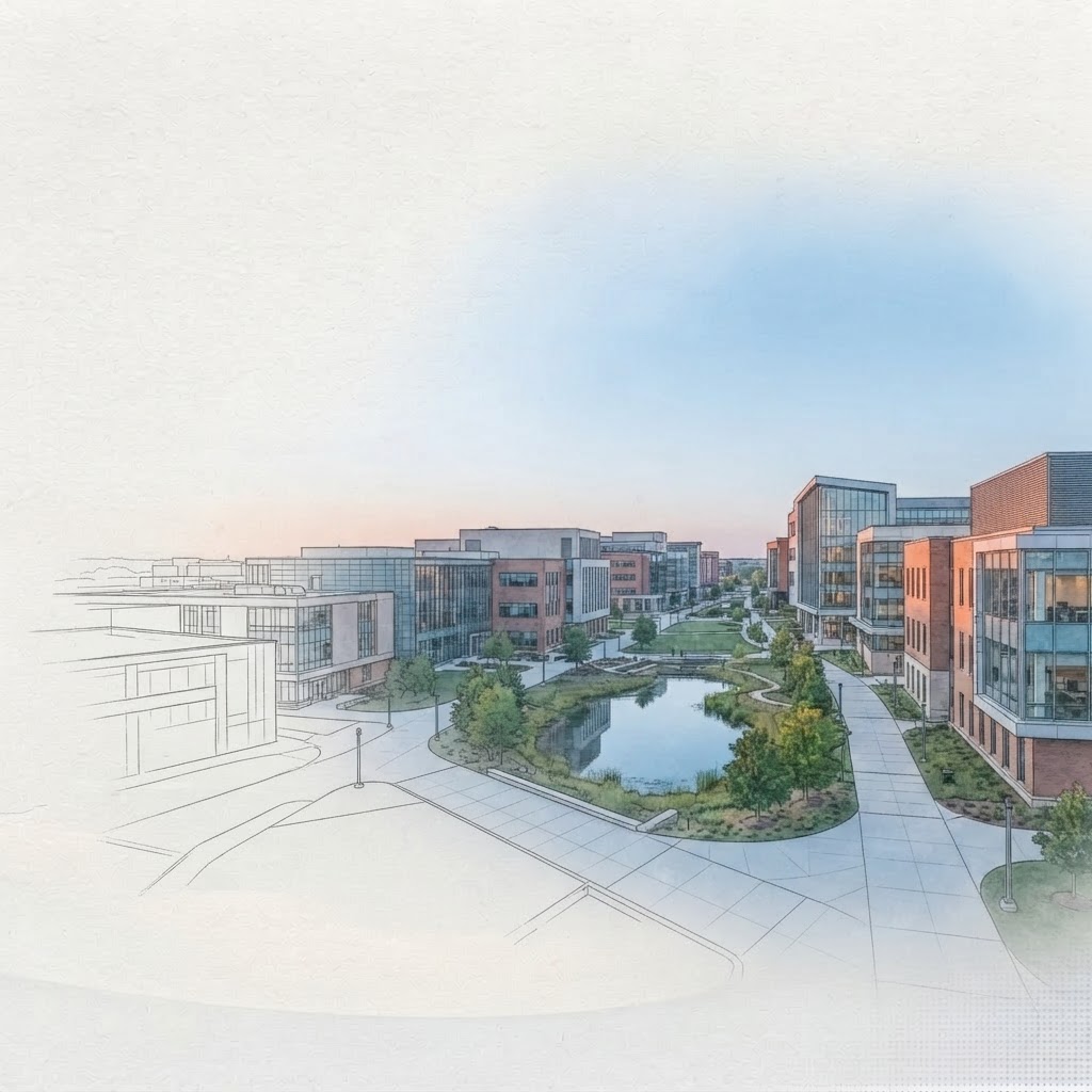University of Nebraska Omaha campus architecture