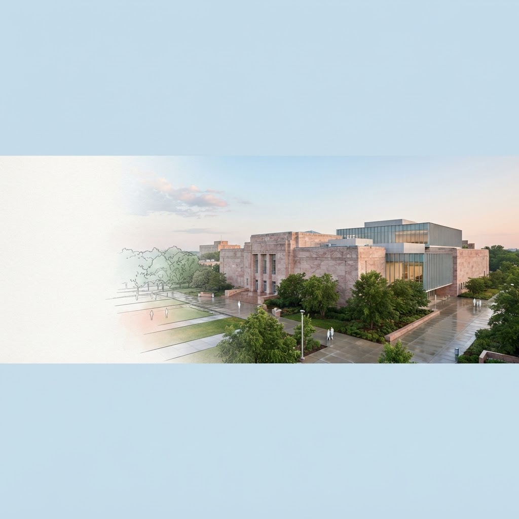 Joslyn Art Museum architecture in Omaha