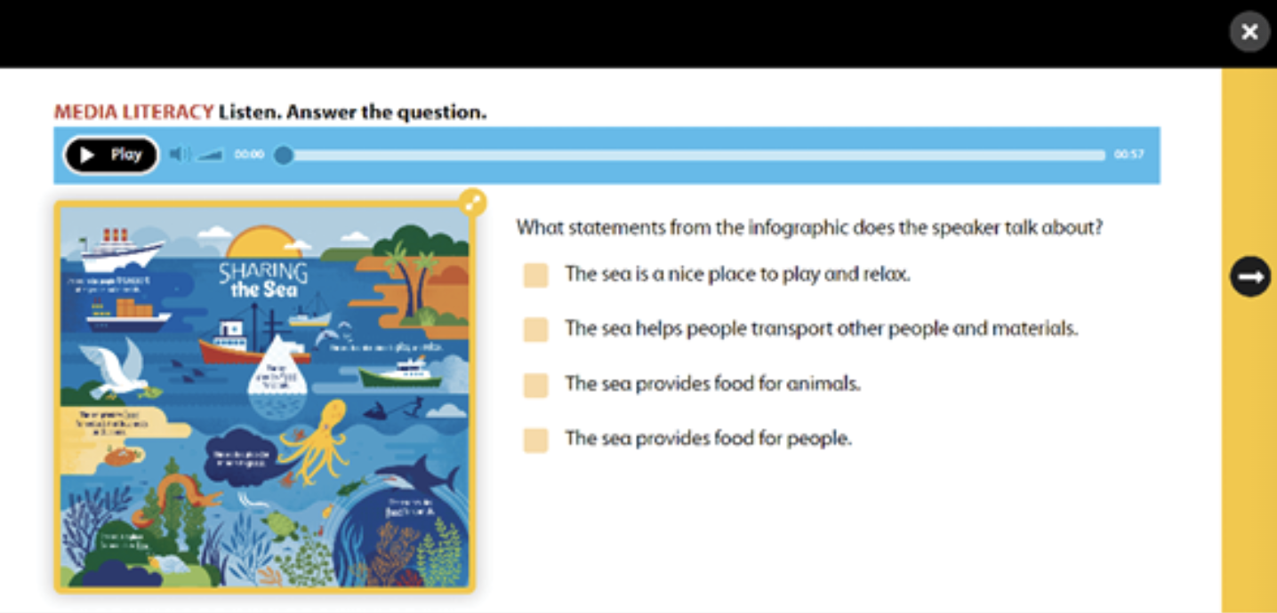 Placeholder for online practice material