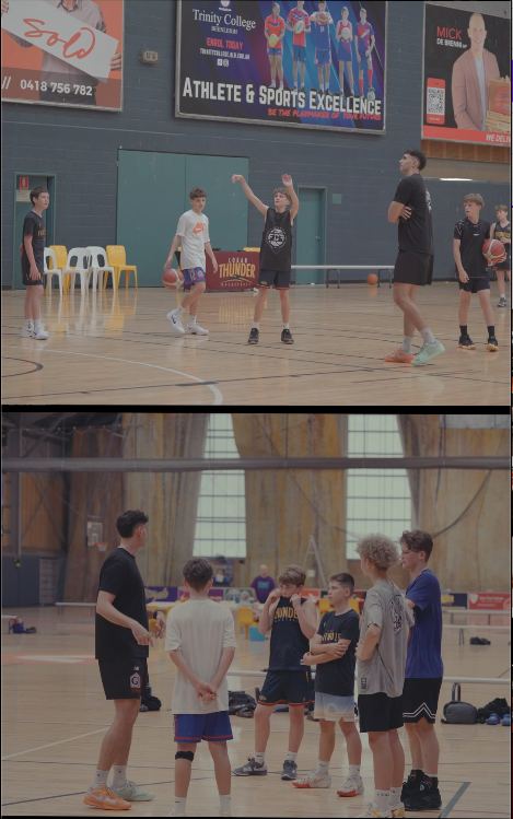 Basketball training at Full Court Focus