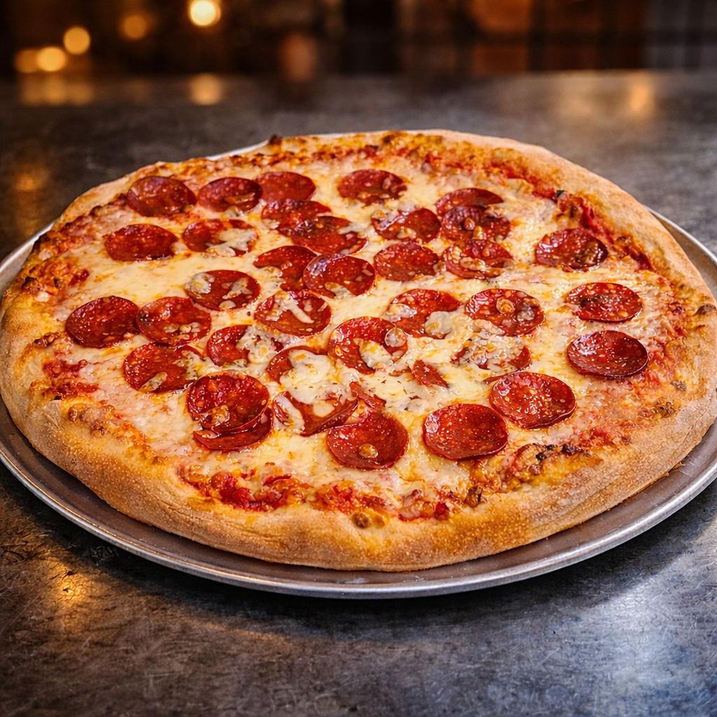 Pepperoni pizza