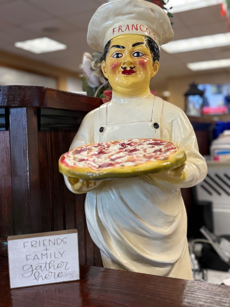 Franco chef statue
