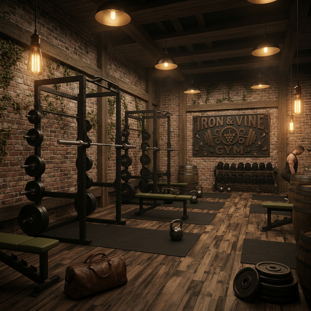 Iron & Vine Gym Interior