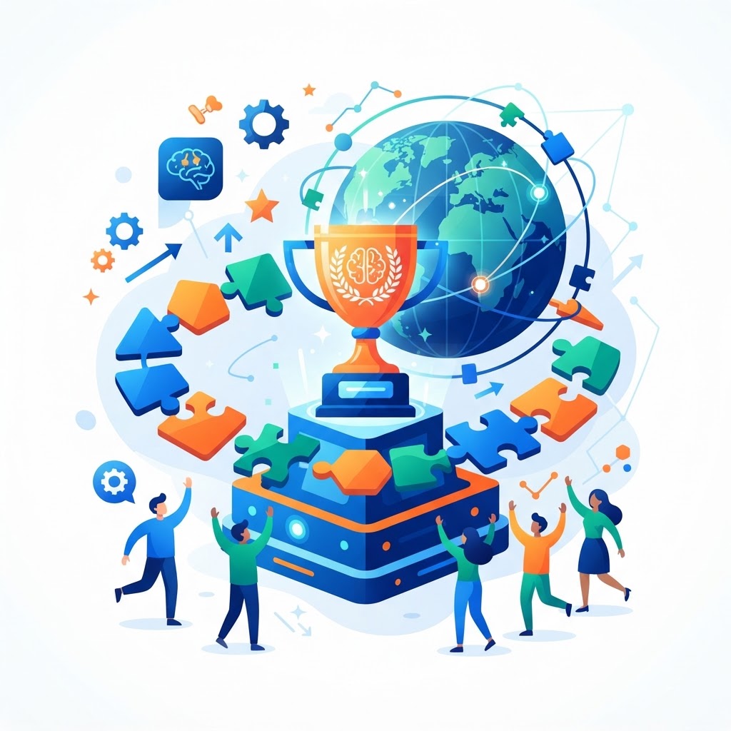 Illustrazione originale per BrainCompete