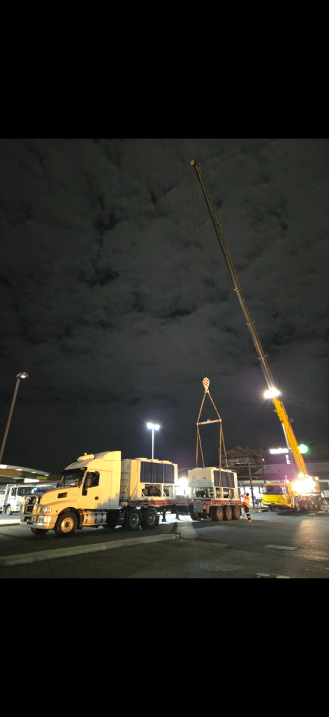 AFM vehicle on site