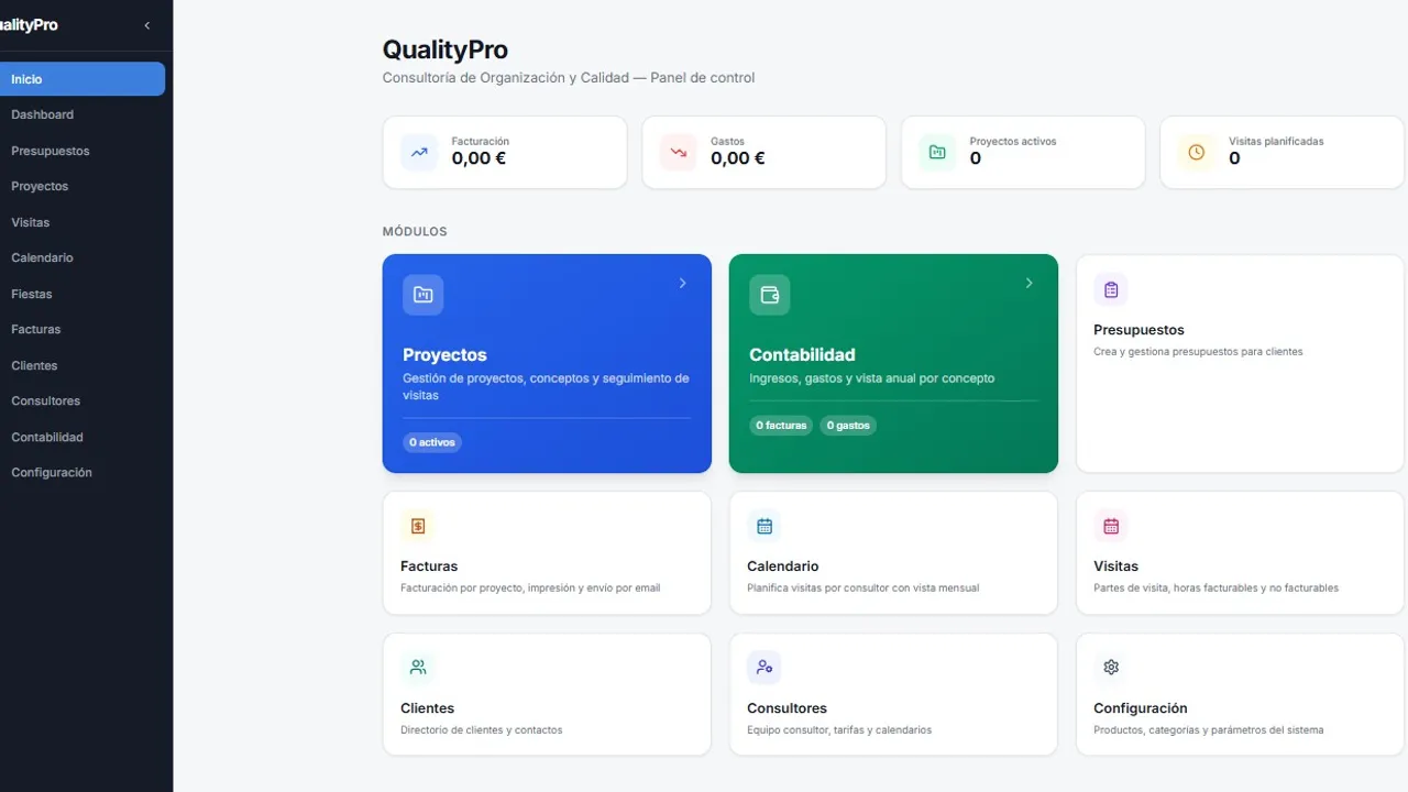 gestion consultoria template preview