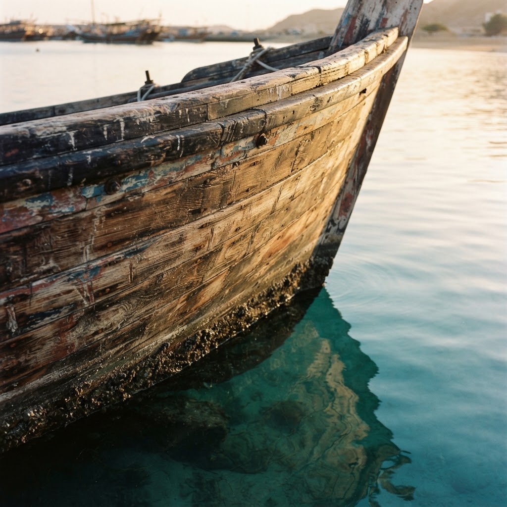 Port Rashid Marina on the water