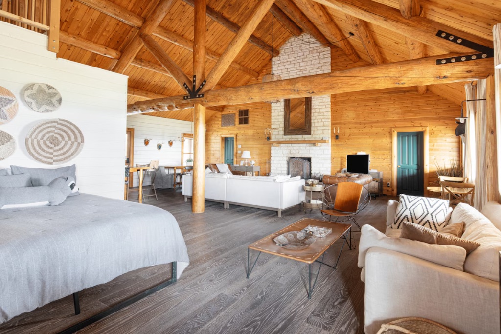 Wimberley cabin interior