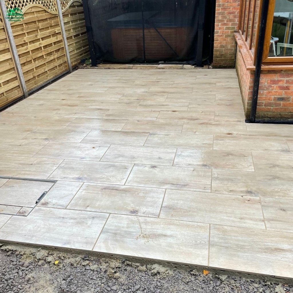 Porcelain patio Basingstoke