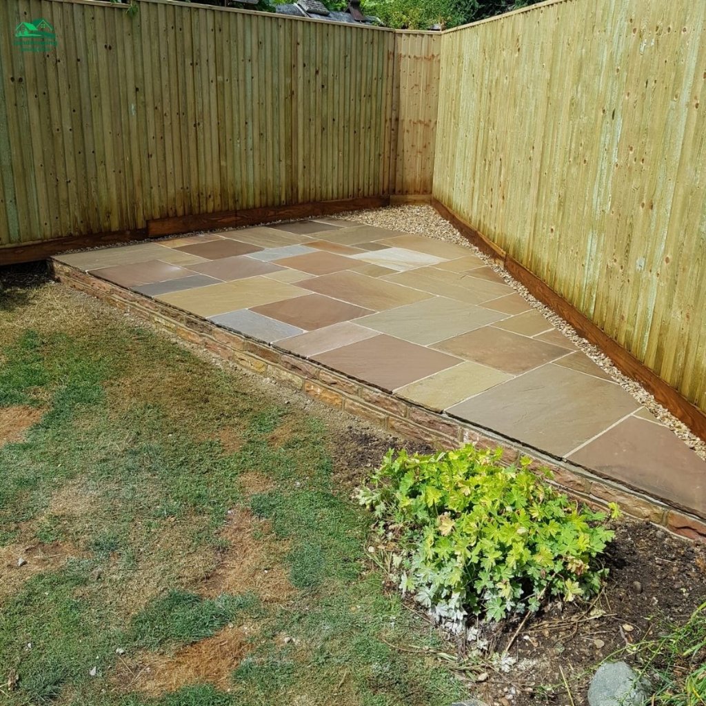 Slate patio Basingstoke