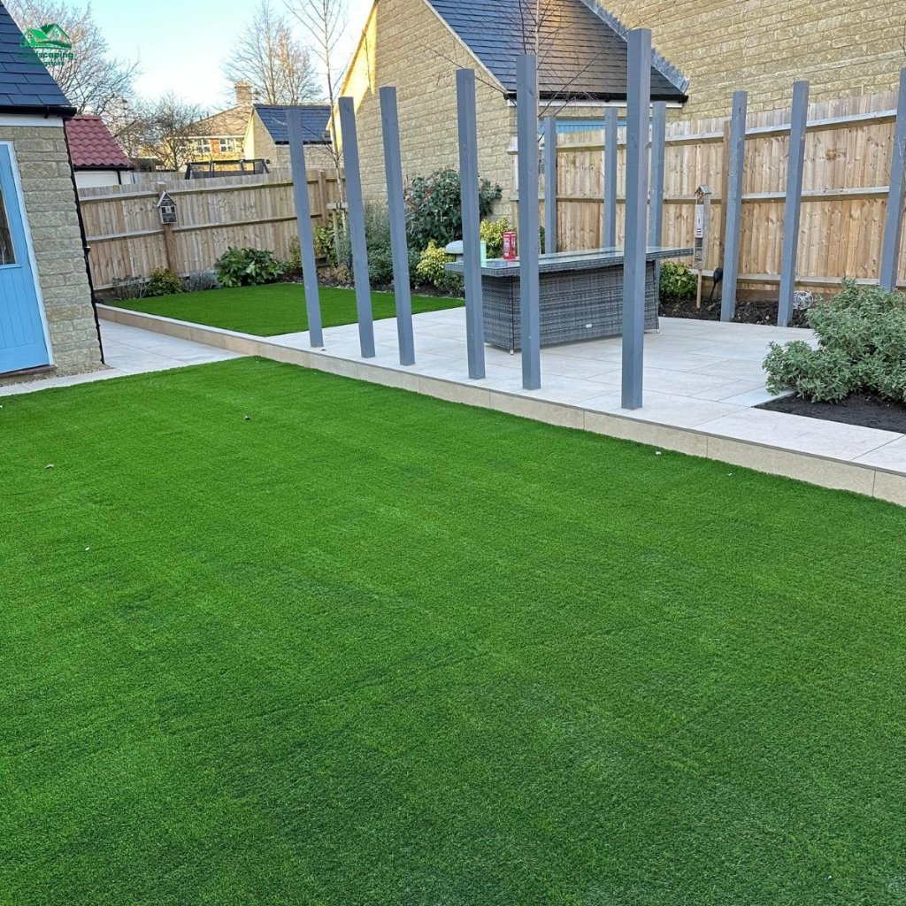 Indian sandstone patio Basingstoke