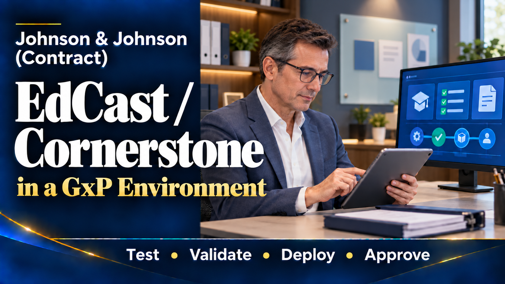 EdCast / Cornerstone in a GxP Environment