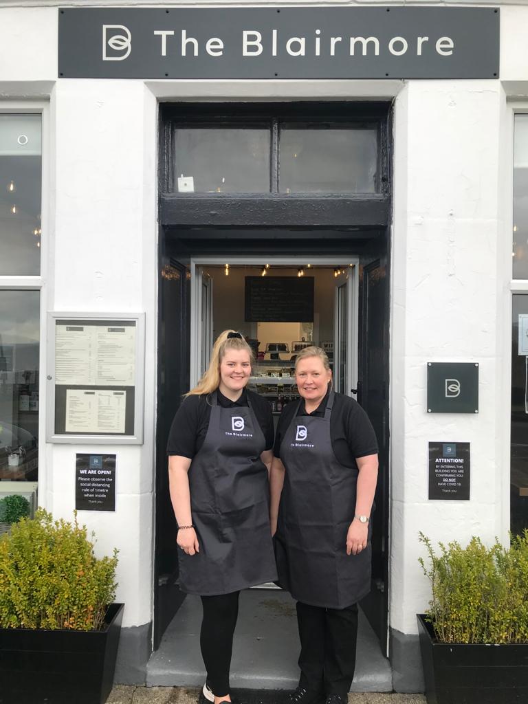 Mother and daughter preparing food at The Blairmore