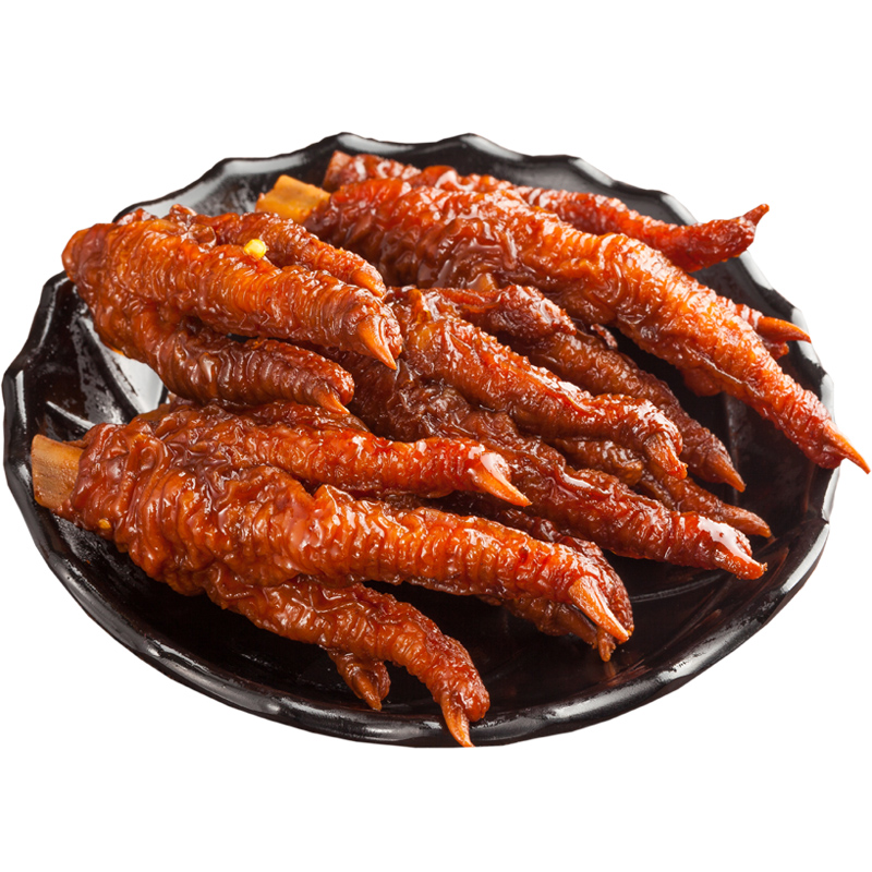 Steamed Chicken Feet in Purple Gold Sauce