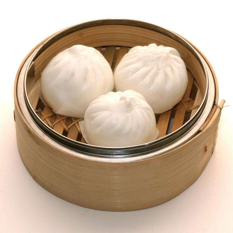 Chicken Char Siu Bao (Steamed)