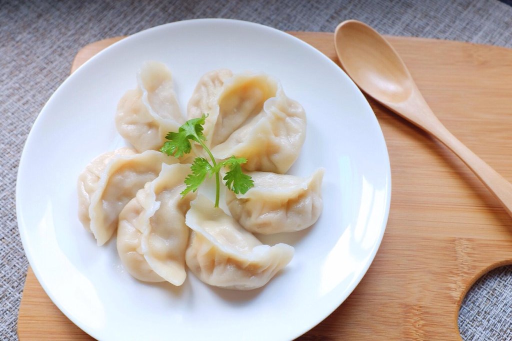 Chicken Dumpling in Chilli Sauce