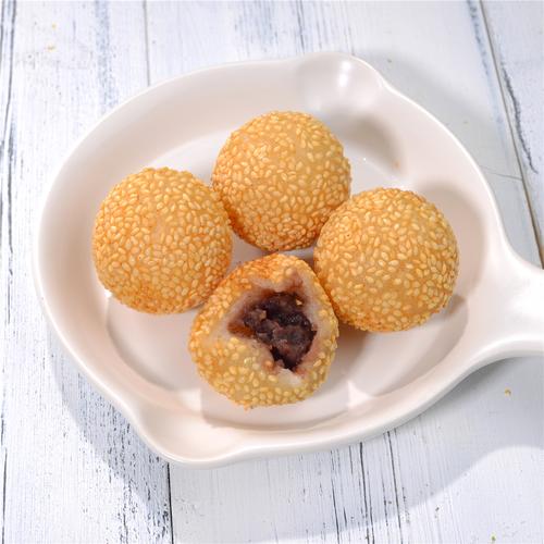 Fried Sesame Ball with Red Bean