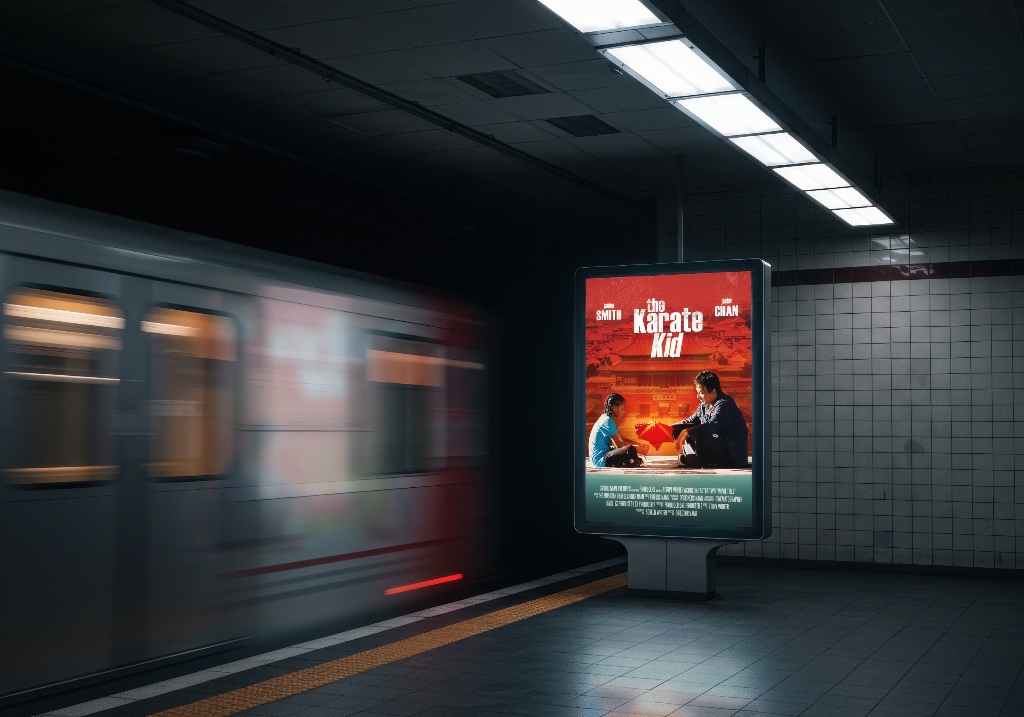 Karate Kid Poster Mockup 3