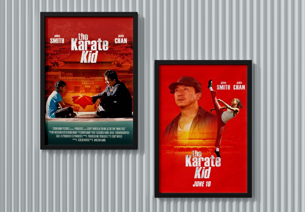 Karate Kid Poster Mockup 4