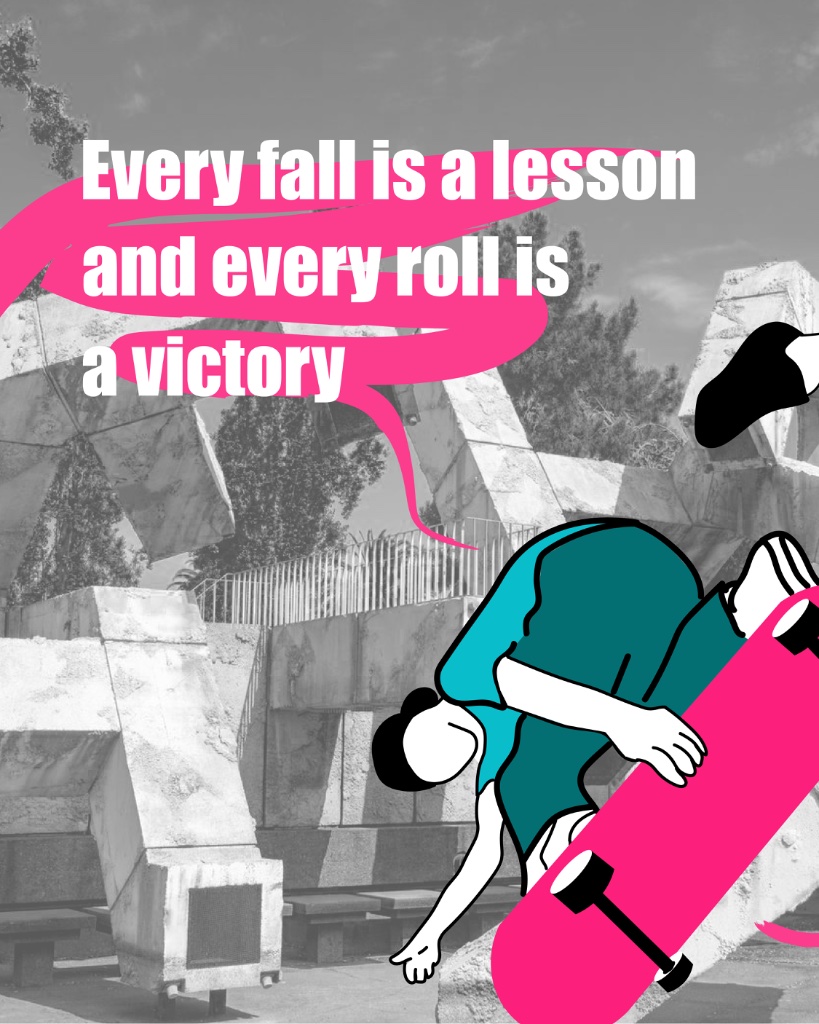 Every fall is a lesson